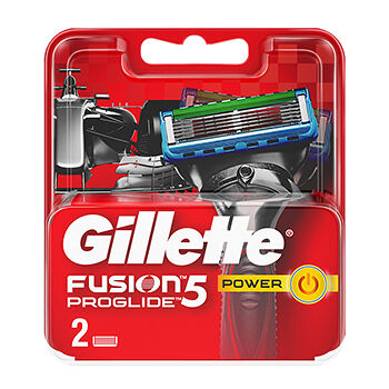 Кассеты для бритья Gillette Fusion ProGlide Power Red, 2 шт.