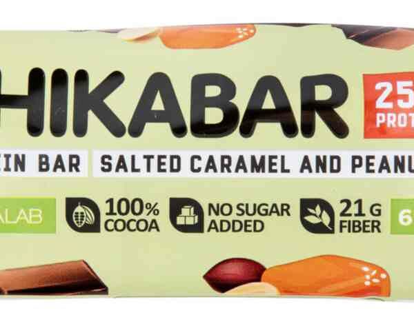 Батончик глазированный Chikalab с начинкой Арахис