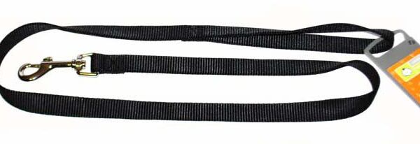 Hunter поводок нейлоновый Smart 100 см* 20 мм., Черный