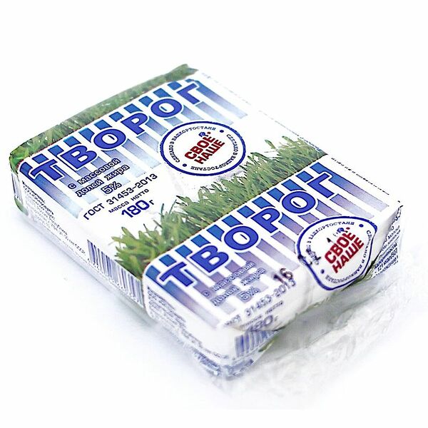 Свое-наше Творог мягкий 5%