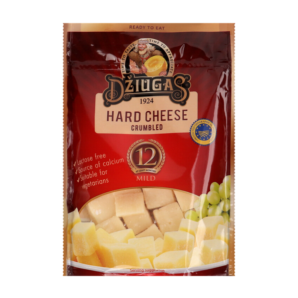 Сыр Dziugas Bronza 40% колотый 12 мес 100 г