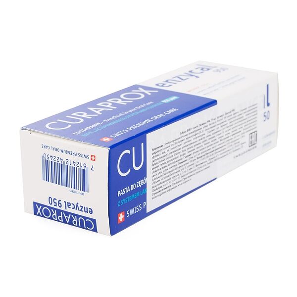 Зубная паста с содержанием фторидов менее 0.15% Curaprox Enzycal 950 ppm