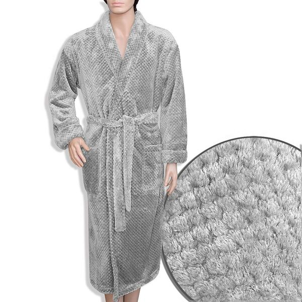 Халат мужской Велсофт, 48 размер, соты