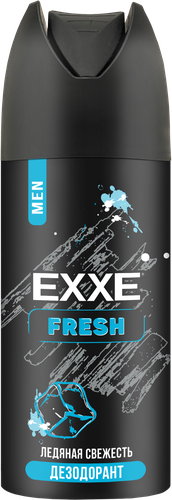 

Дезодорант спрей Exxe Men Fresh Ледяная свежесть дизайн в ассортименте 150 мл