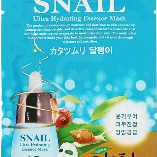 Маска для лица Ekel тканевая с улиточным муцином