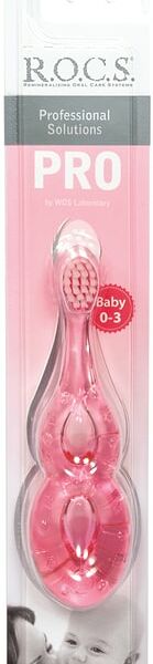 Зубная щетка R.O.C.S. PRO Baby для детей от 0 до 3 лет в ассортименте