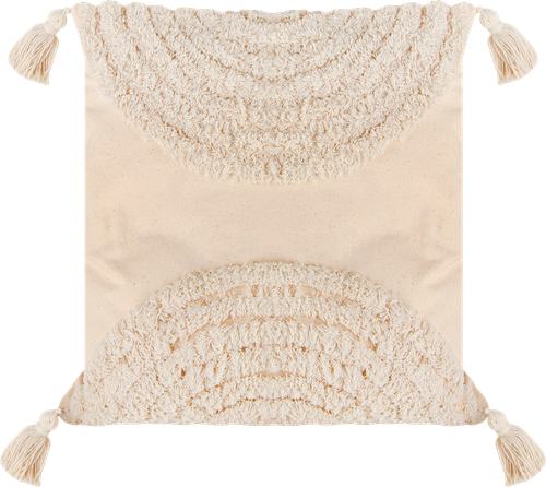 

Подушка декоративная Homeclub с кисточками 40x40 см