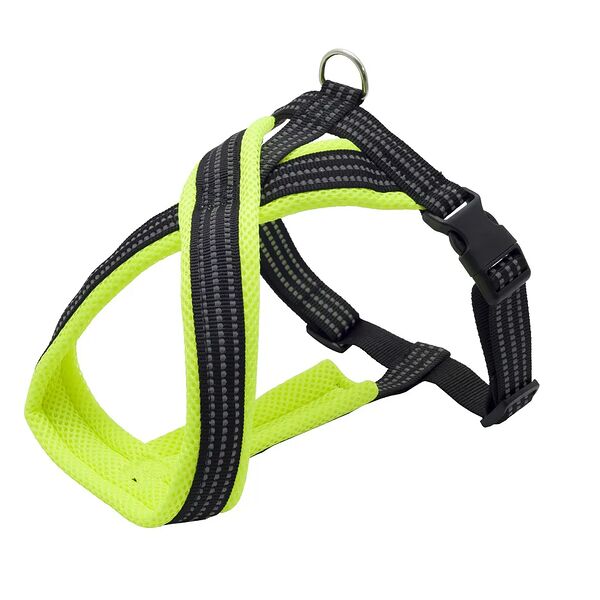 Каскад шлейка нейлоновая Х-образная с мягкой подкладкой 40 см., Зеленый