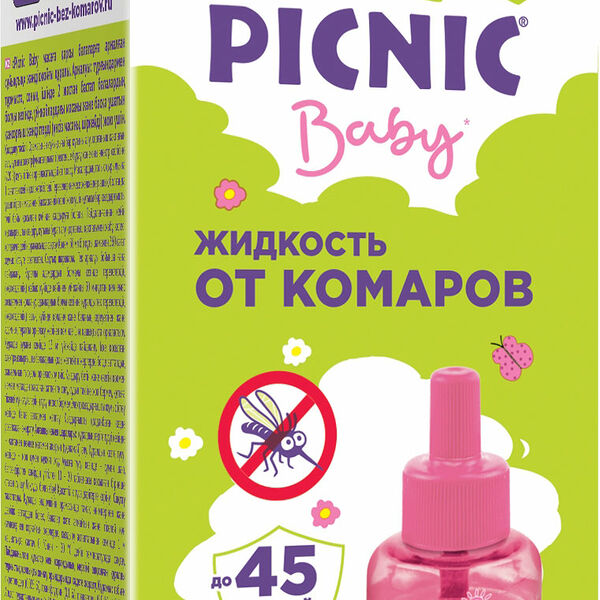 Жидкость от комаров Picnic Baby с экстрактом ромашки