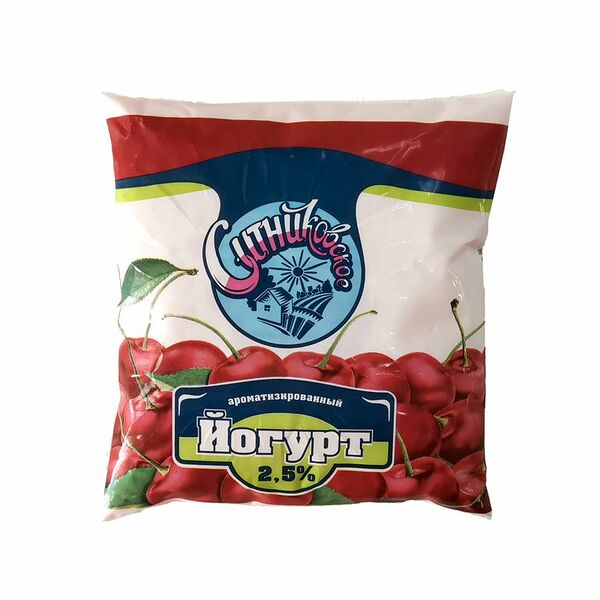 Йогурт питьевой Ситниковское со вкусом вишни 2.5%, без ЗМЖ