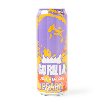 

Напиток безалкогольный газированный Gorilla Персик-Абрикос 0.45л, Россия