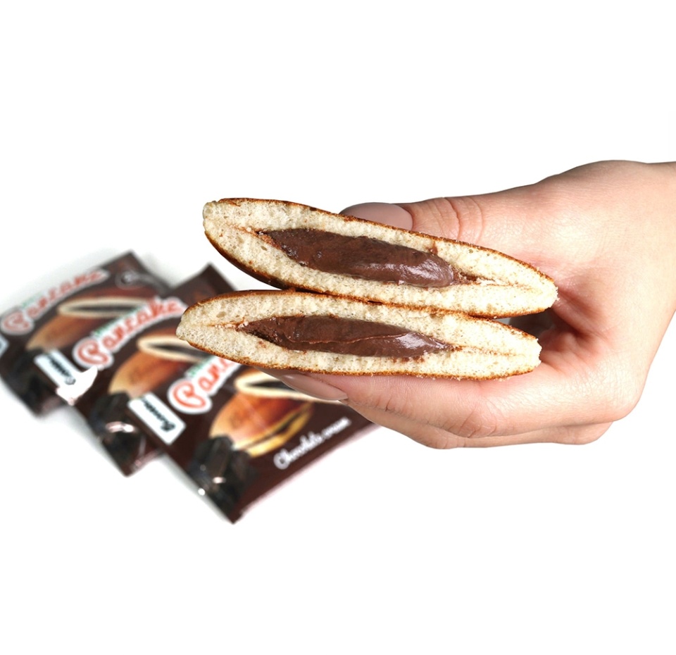 

Панкейк неглазированный Bombbar с начинкой Шоколадный крем 40 г