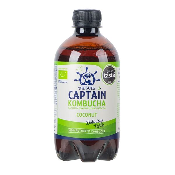 Напиток Комбуча The GUTsy Captain Кокос 0.4л Португалия