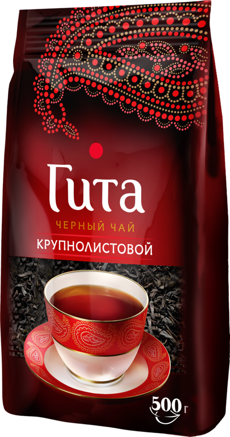 

Чай черный ПРИНЦЕССА ГИТА байховый, крупнолистовой