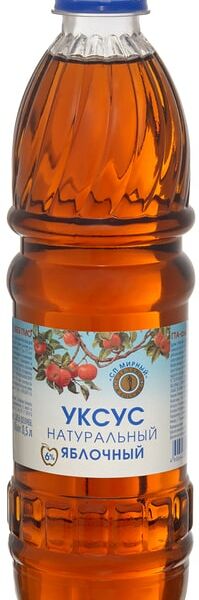 Уксус СП Мирный Яблочный 6% 500мл