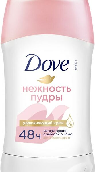 Антиперспирант-дезодорант Dove Нежность пудры 40мл