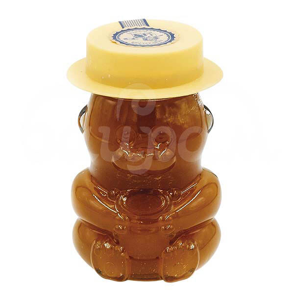 Мед натуральный Башкирский Пчеловод Мишка 400гр Цветочный ст/б