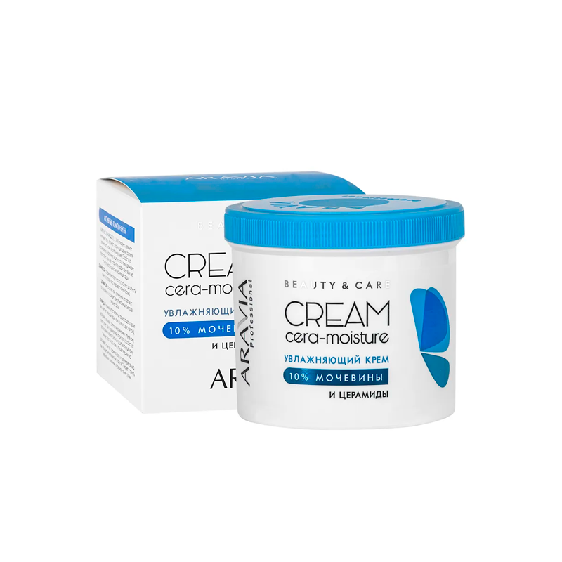 

Крем для лица и тела Aravia Professional увлажняющий с церамидами и мочевиной 10% 550 мл