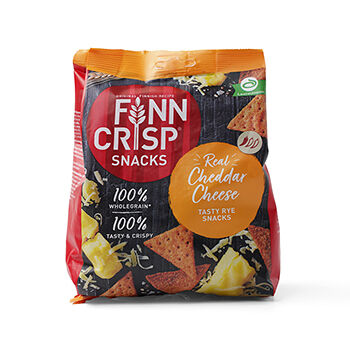 Снеки Finn Crisp со вкусом сыра чеддер 150г, Финляндия