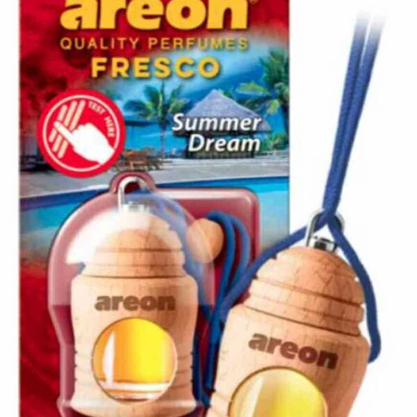 Ароматизатор для автомобиля жидкий Areon Summer dream подвесной 4 мл