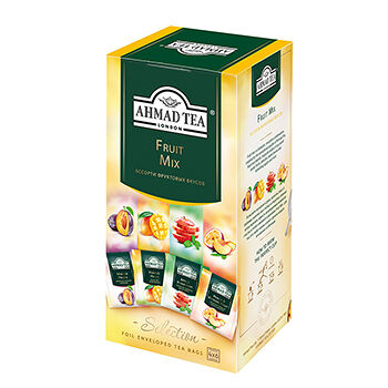 Чайное ассорти Ahmad Tea Фруктовый Микс 24пак 36г