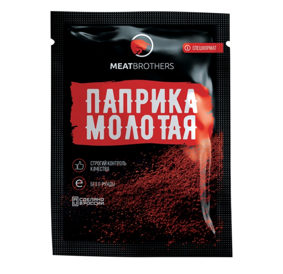 

Приправа Meatbrothers паприка молотая 20 г, Россия