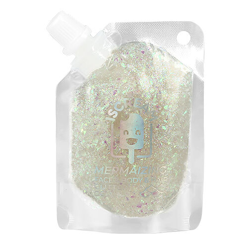 Глиттер для лица, тела и волос Iscream Mermazing гель тон 01 shell