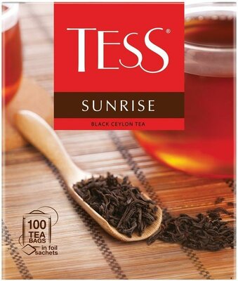 Чай черный Tess Sunrise в пакетиках
