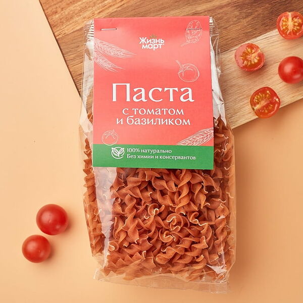 Паста с Томатом и Базиликом