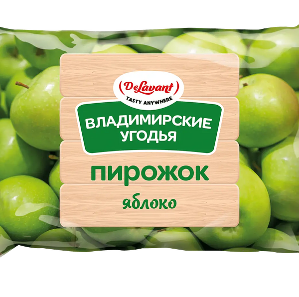 Пирожок Delavant Владимирский с яблоком, 70 г
