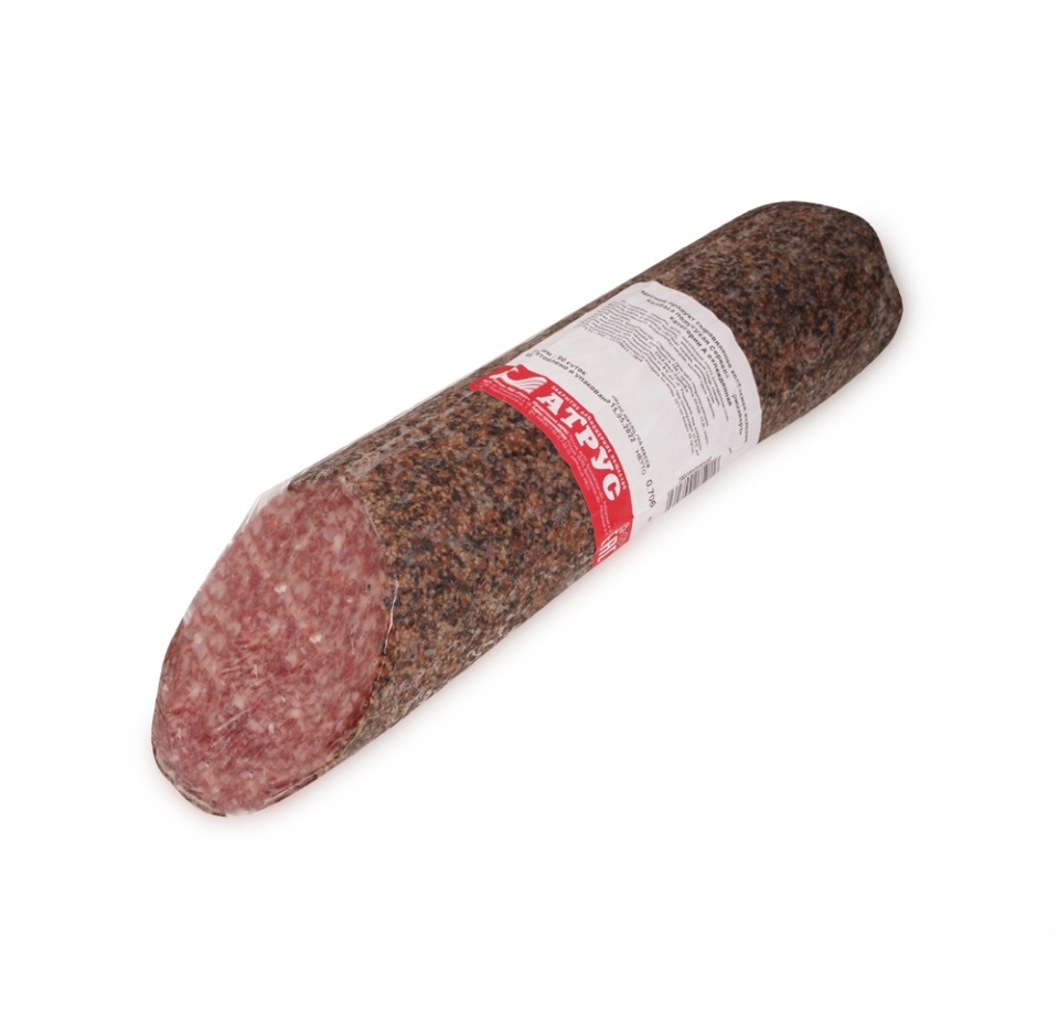 

Сервелат Атрус Примавера мясной продукт колбаса с/в полусухая кат. А вес