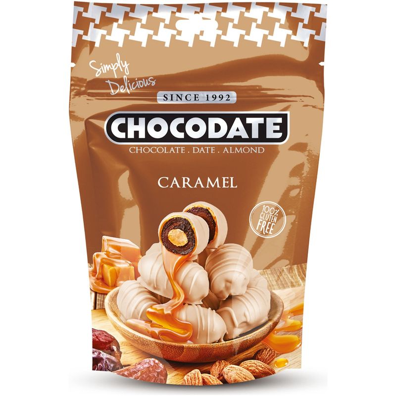 

Конфеты Chocodate финики миндаль и карамель 100 г