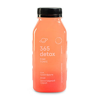 Напиток безалкогольный «Розовый лимонад. Pink Tonic», 365 detox