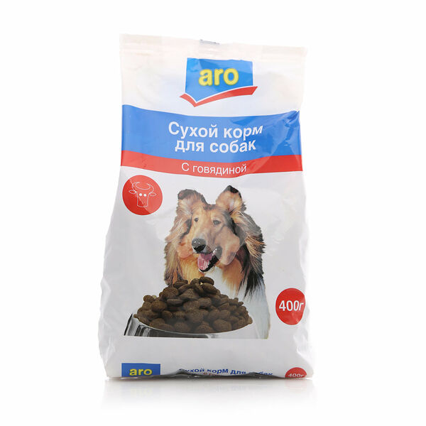 Корм сухой для собак с говядиной ТМ Aro (Аро)
