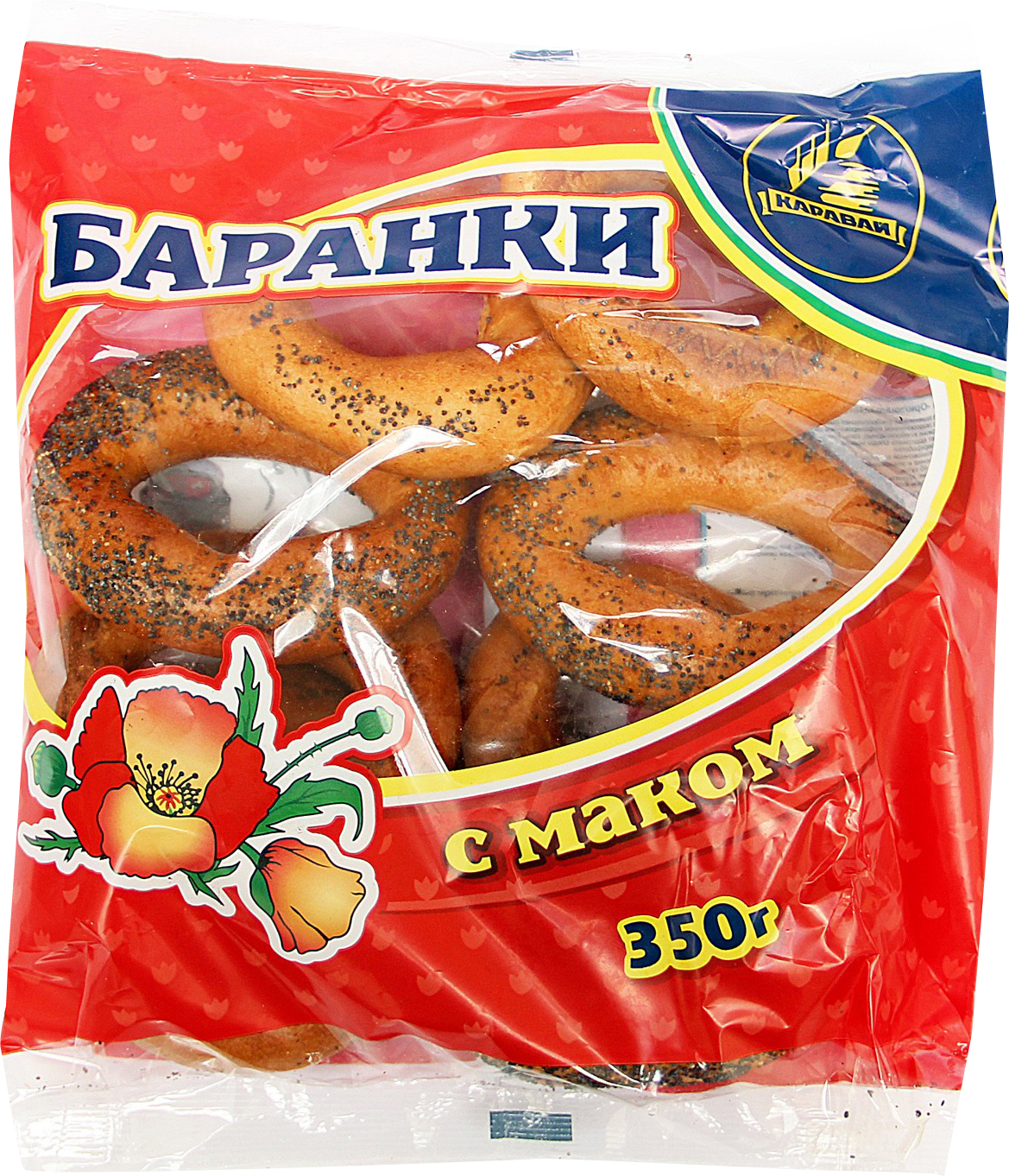 

Баранки Каравай Оригинальные с маком
