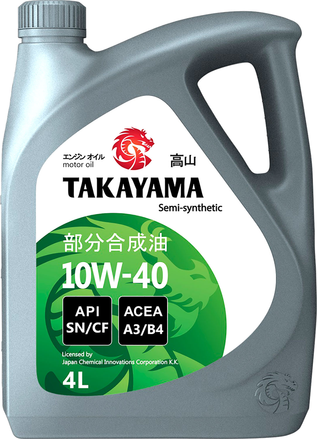 

Масло моторное полусинтетическое Takayama API SN/CF 10W-40 4 л
