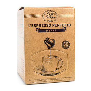 Кофе в капсулах Diemme Mente, 280 г, 50 капсул Италия