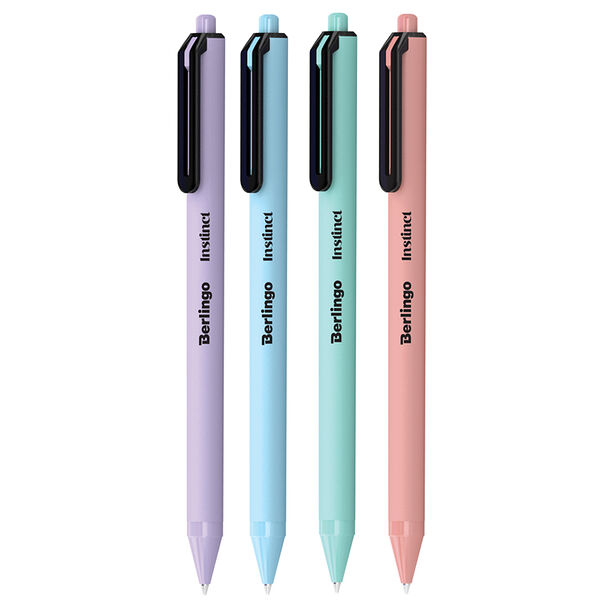 Ручка шариковая Berlingo Instinct автоматическая, 0.7 мм, в ассортименте 1 шт