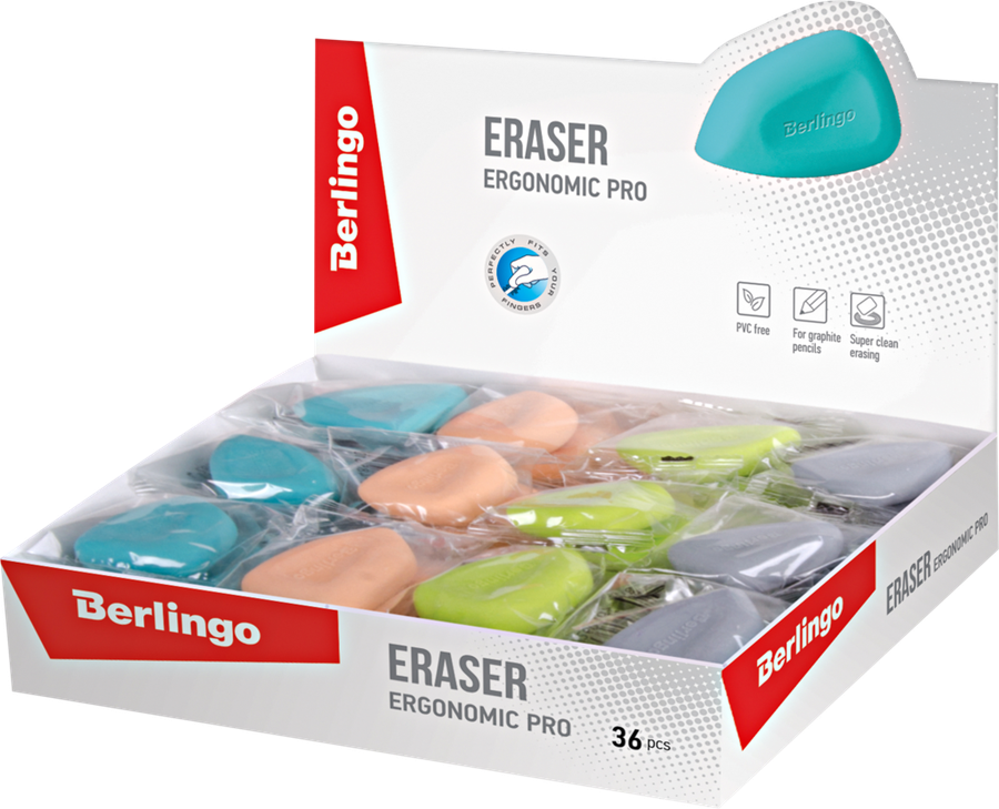 

Ластик BERLINGO Ergonomic Pro Арт. BLc_00330