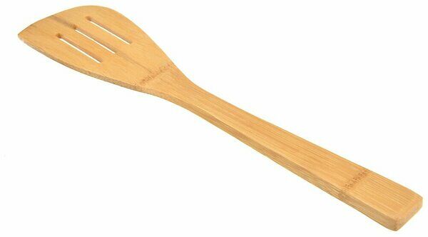 Лопатка кухонная Vetta Гринвуд с прорезями, 30см, бамбук 883-060