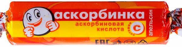 Аскорбиновая кислота Bud со вкусом апельсина, 30г