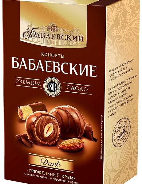 Конфеты Бабаевский Трюфельный крем 98г