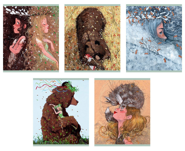 Тетрадь Listoff Сказочная история A5 клетка в ассортименте  48 л