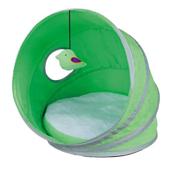 Лежак-пещера сборный Neva для кошек и собак мелких пород, 40х15х38 см, зеленый