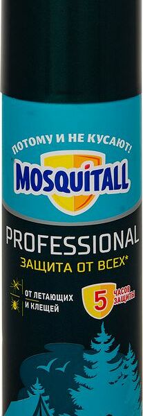 Аэрозоль Mosquitall Профессиональная защита от всех насекомых, 150мл