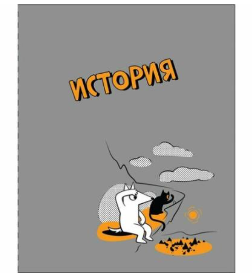 Тетрадь предметная Academy Style История клетка А5, 48 л