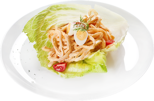 

Салат Лента Fresh из кальмаров вес