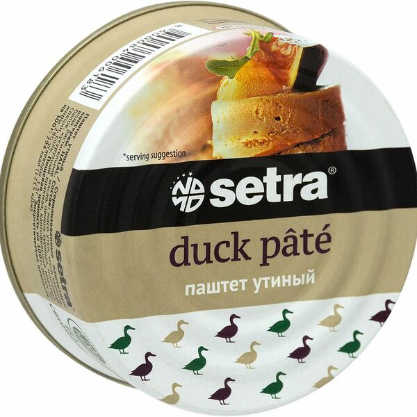 Паштет Setra Утиный, 100г