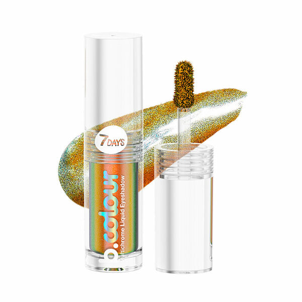Тени-хамелеоны для век жидкие 7 DAYS Multichrome Liquid Eyeshadow т.03 Amber 1,5 мл