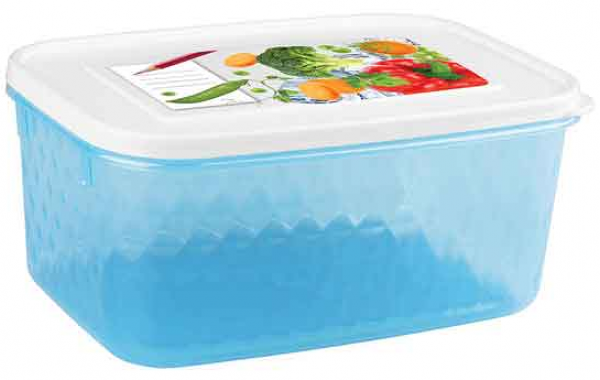 Контейнер для продуктов Phibo Кристалл с декором